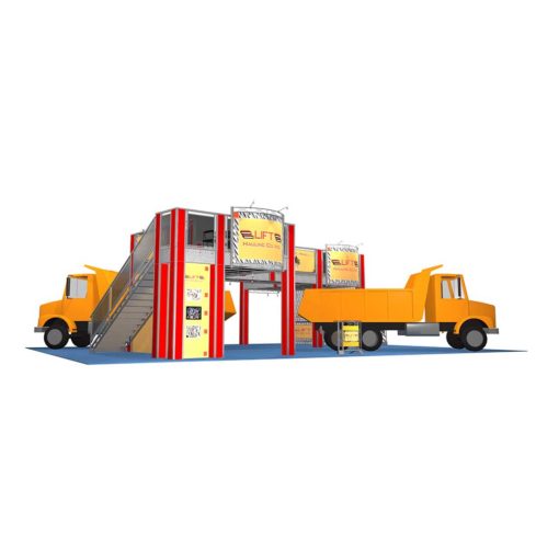 Double Deck Truss Lift Hauling 7