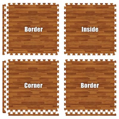 Interlocking Foam Flooring Wood