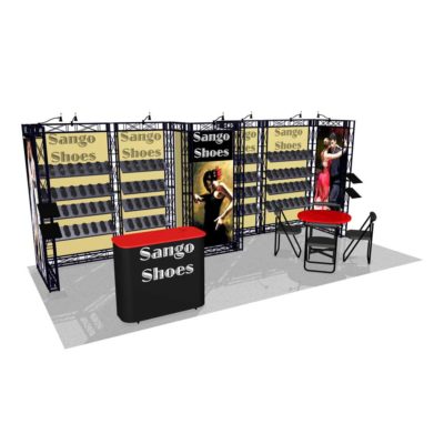 10x20 Turnkey Truss Rental Displays