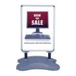 Cloud Outdoor Banner Stand 1