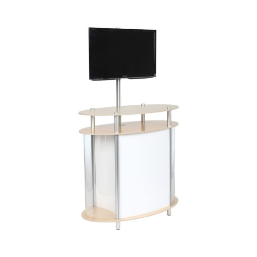 Impact Element Kiosk Ellipse Vertical Showcase 4