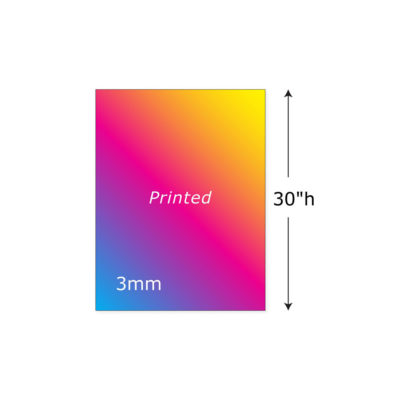 Impact Element Parts Panel Printed 30 3mm