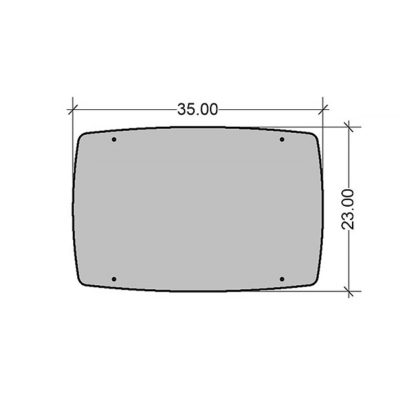 Impact Element Parts Shelf Rectangle Medium