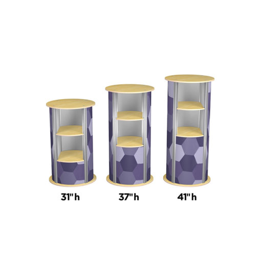 Impact Element Pedestal 2Up Medium Circle 1