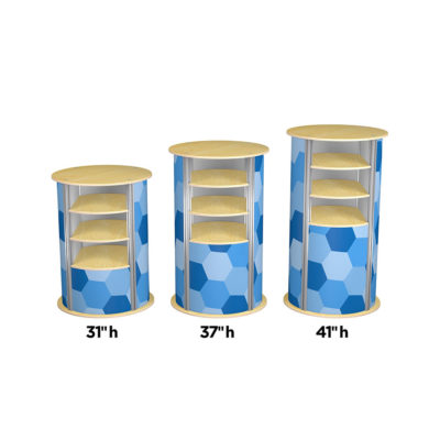 Impact Element Pedestal 3Up Large Circle 1