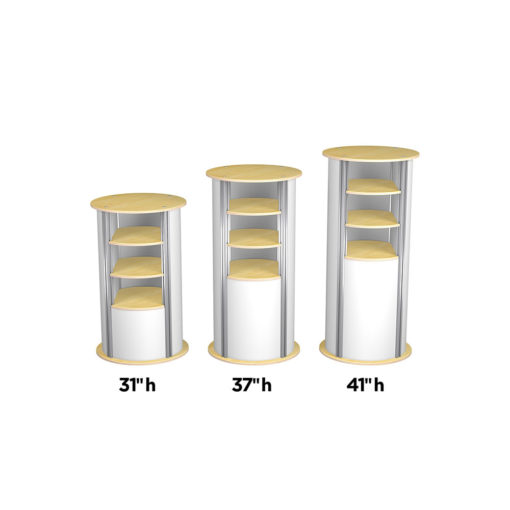 Impact Element Pedestal 3Up Medium Circle 5