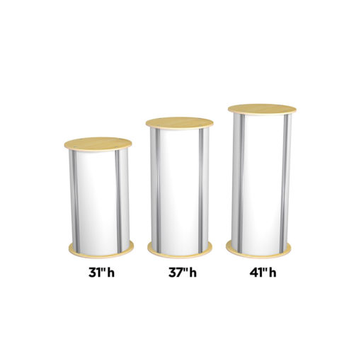 Impact Element Pedestal 3Up Medium Circle 7