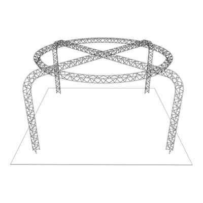 20x20 Standard Truss Circle X