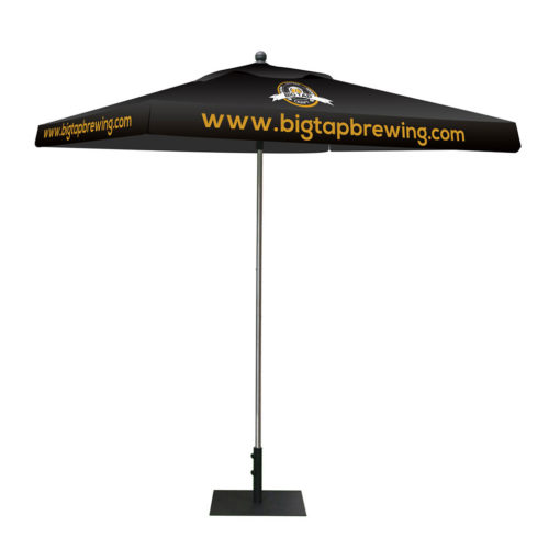 Skycap Umbrella Square Full Color Black