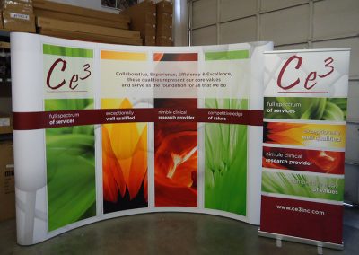 Image Gallery popup banner stands