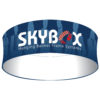 Skybox Circle 10 12ft Hanging Display White Back