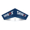 Skybox Tapered Square Hanging Display White Back