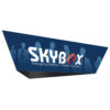 Skybox Tapered Triangle Hanging Display Black Back