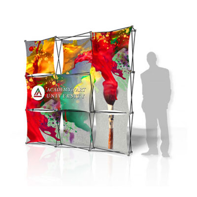 Xpressions SNAP Fabric Displays