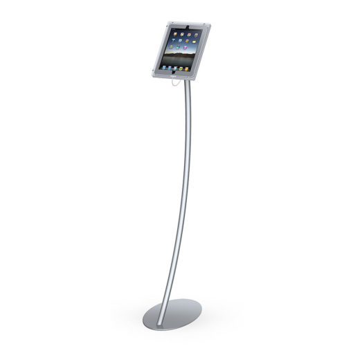 Display Stand Eclipse iPad Stand Silver