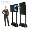 Display Stand Multimedia Pod Rotating