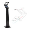 Display Stand iPad Kiosk Detail