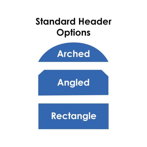 Ultralight X Briefcase Tabletop Display Header Options