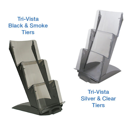 Accessories Literature Stand Tri Vista 2