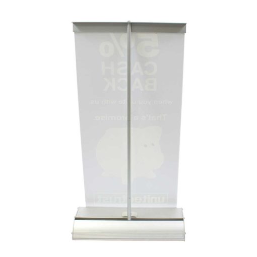 Deluxe Mini Retractor Banner Stand Back