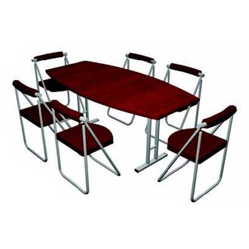 Furniture 6ft Arc Side Conference Set