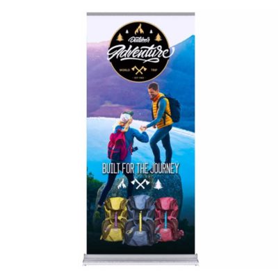 Impact Deluxe 36 Retractable Banner Stand Front