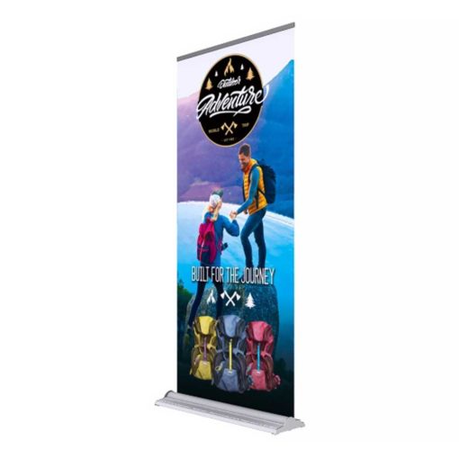 Impact Deluxe 36 Retractable Banner Stand Side