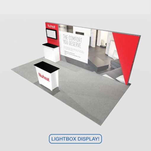 Glow 10x20 Lightbox Rental ML1.3 D