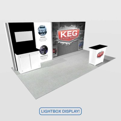 Glow 10x20 Lightbox Rental ML2 A