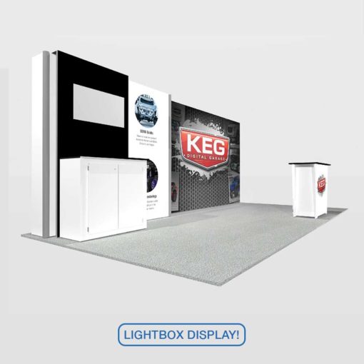 Glow 10x20 Lightbox Rental ML2 B