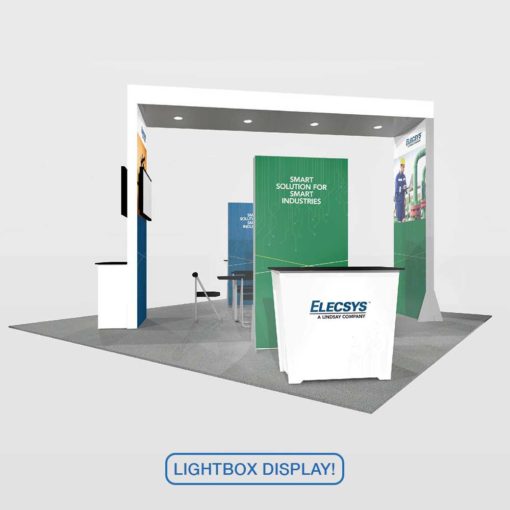 Glow 20x20 Lightbox Rental LL1 2