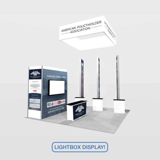 Glow 20x20 Lightbox Rental LL13 1
