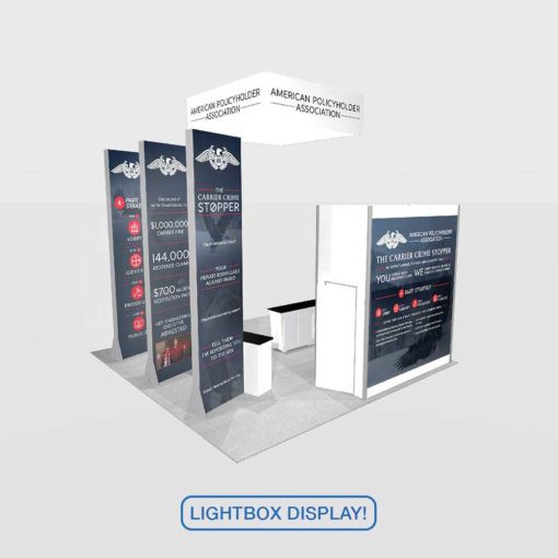 Glow 20x20 Lightbox Rental LL13 4