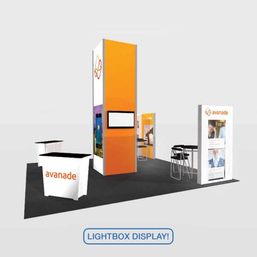 Glow 20x20 Lightbox Rental LL4 3