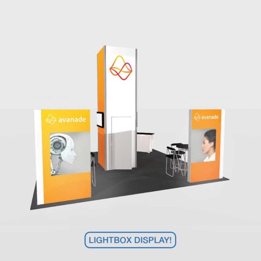 Glow 20x20 Lightbox Rental LL4 4