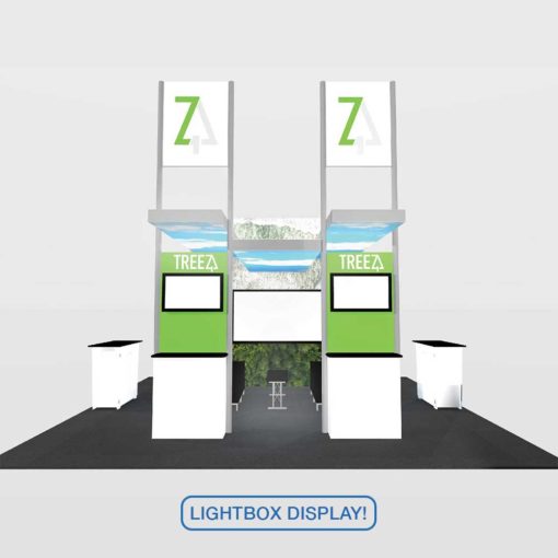 Glow 20x20 Lightbox Rental LL7 2