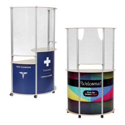 Protective Hygienic Shield Kiosks