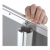 Impact Social Distancing Sign Trappa Post Frame Attachment