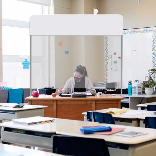 Impact Safeguard Table Desk Shield Classroom