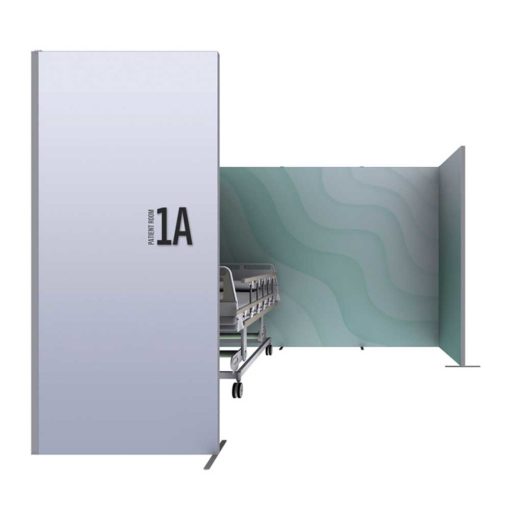 ID QSEG Quick Wall Isolation Room Single Front