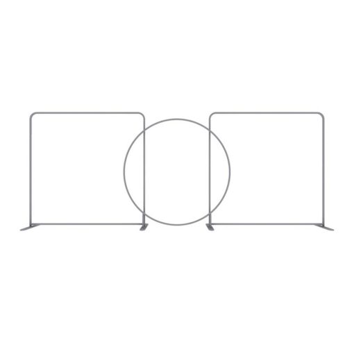 Impact Connect Tube Display Kit 20ft I Front Frame