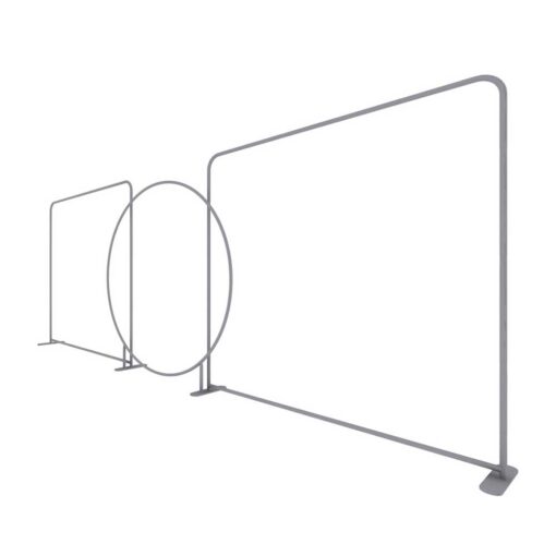 Impact Connect Tube Display Kit 20ft I Side Frame