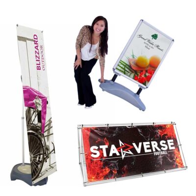 Outdoor Signs and Banner Stands