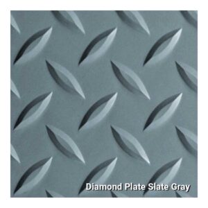 Diamond Plate, Slate Gray