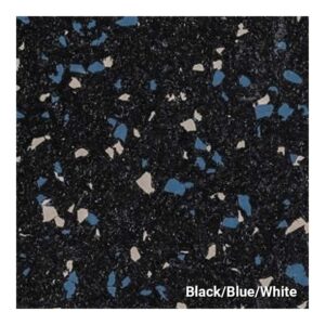 Black/ Blue/ White Flecks