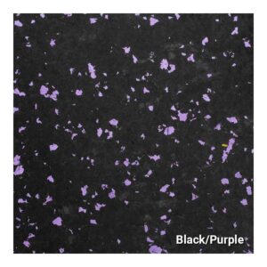 Black/ Purple