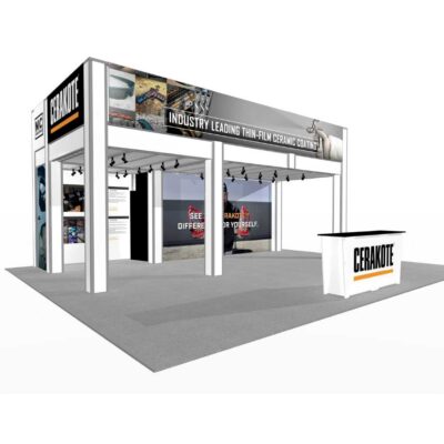 Double Deck Trade Show Rental Displays