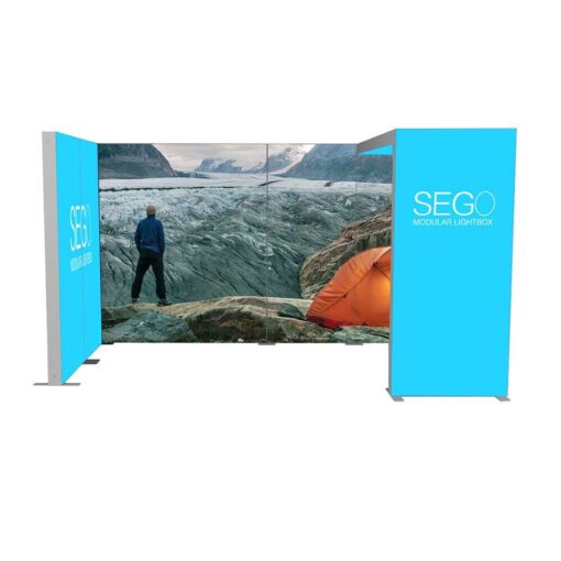 Impact LightWave Modular Lightbox Display - Configuration G (Double-Sided) - Image 2