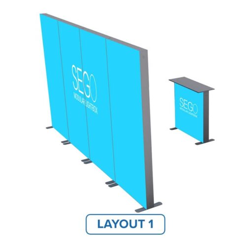 Impact LightWave Modular Lightbox Display - Configuration K (Double-Sided) - Image 3