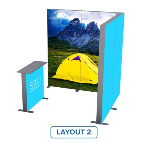 Impact LightWave Modular Lightbox Display - Configuration K (Double-Sided) - Image 5